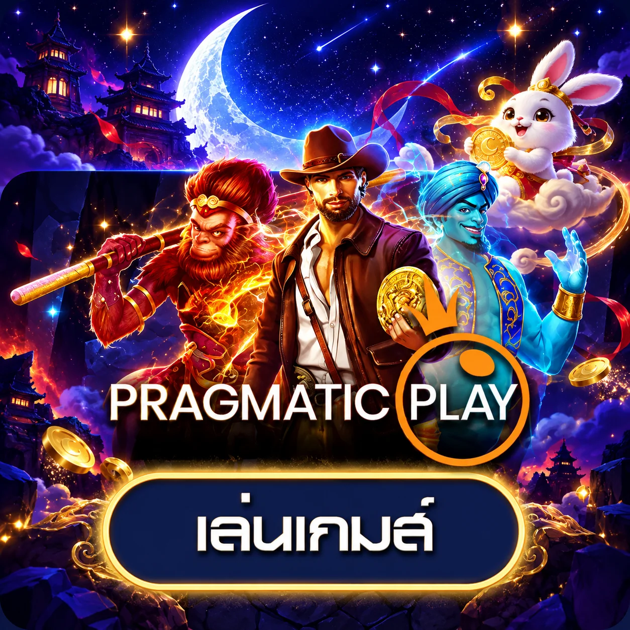 การ์ดทดลองเล่น Pragmatic Play บน PGSLOTMOON