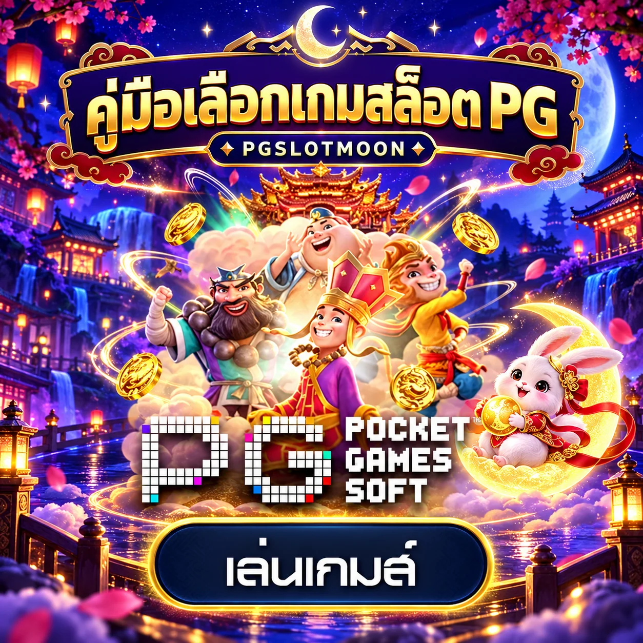 PGSLOTMOON คู่มือเลือกเกมสล็อต PG สำหรับมือใหม่